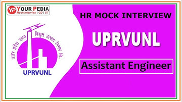 UPRVUNL HR Mock Interview | Assistant Engineer | UPRVUNL Interview Preparation | UPRVUNL Preparation