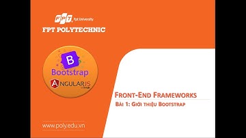 Font end Frameworks bài 1 Giới thiệu bootstrap ÁP DỤNG BOOTSTRAP CSS