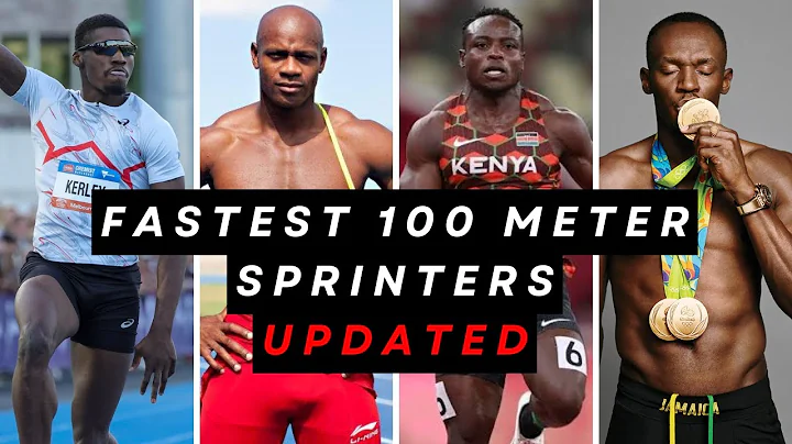 Top 10 Fastest Sprinters In The World | 100m Dash World Records 2025