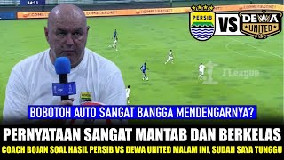 Download Lagu 🔵 AUTO GEMPARKAN SEMUA~ Pernyataan Sangat JUJUR Bojan Hodak Hasil Persib vs Dewa United~Really? MP3