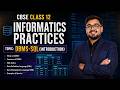 The Ultimate Introduction to SQL | Master the Basics (Class 12 IP / CBSE)|| LEC-1|| #cbse #sql#dbms 