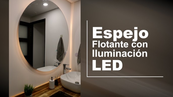 Cómo instalar espejo con LUZ LED?