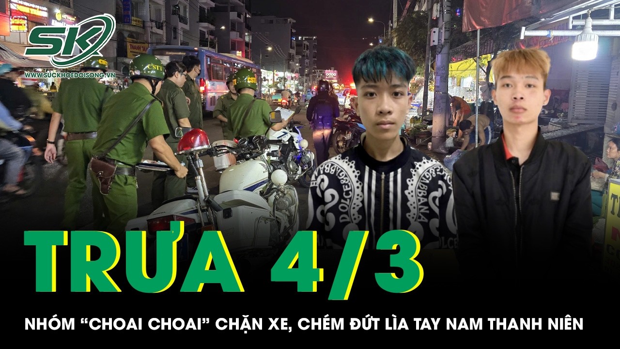 Trưa 4/3:Kinh hãi nhóm “choai choai” chặn xe, rút dao quắm chém đứt lìa tay nam thanh niên ở Phú Thọ