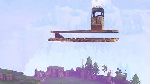 How to make floating structures in Fortnite STW stonewood🤫