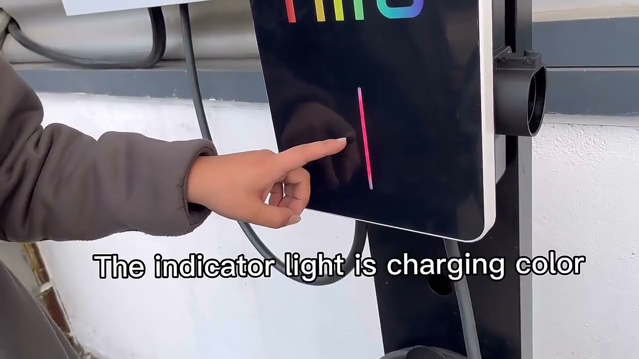 The indicator light is charging color