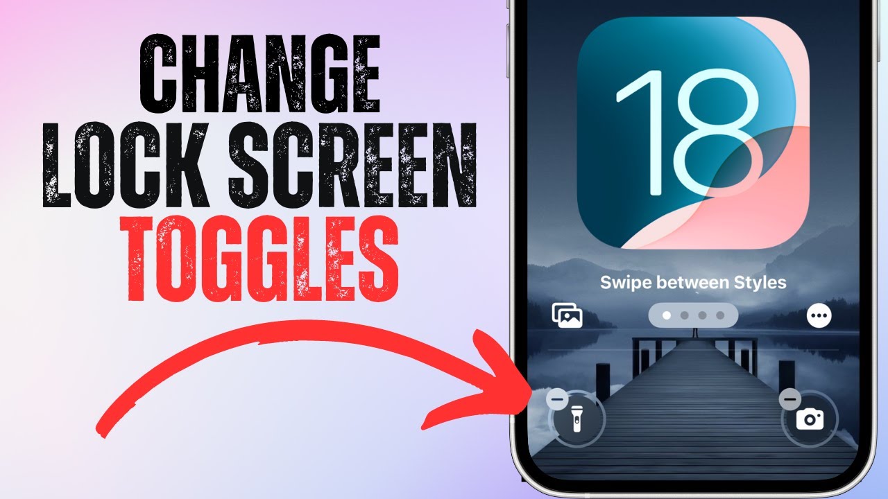 CHANGE LOCK SCREEN Toggles On Your iPhone [ iOS 18 ] - YouTube