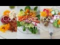 COOK,CLEAN, PACK WITH ME/zero waste/low waste packing, cleaning cooking packing motivation