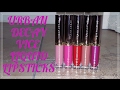 REVIEW: Urban Decay Vice Liquid Lipsticks with Lip Swatches