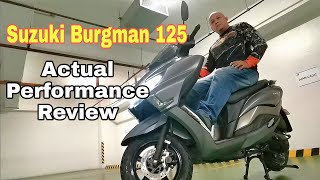 Suzuki Burgman 125 | Actual Performance Review | Brandnew Unit