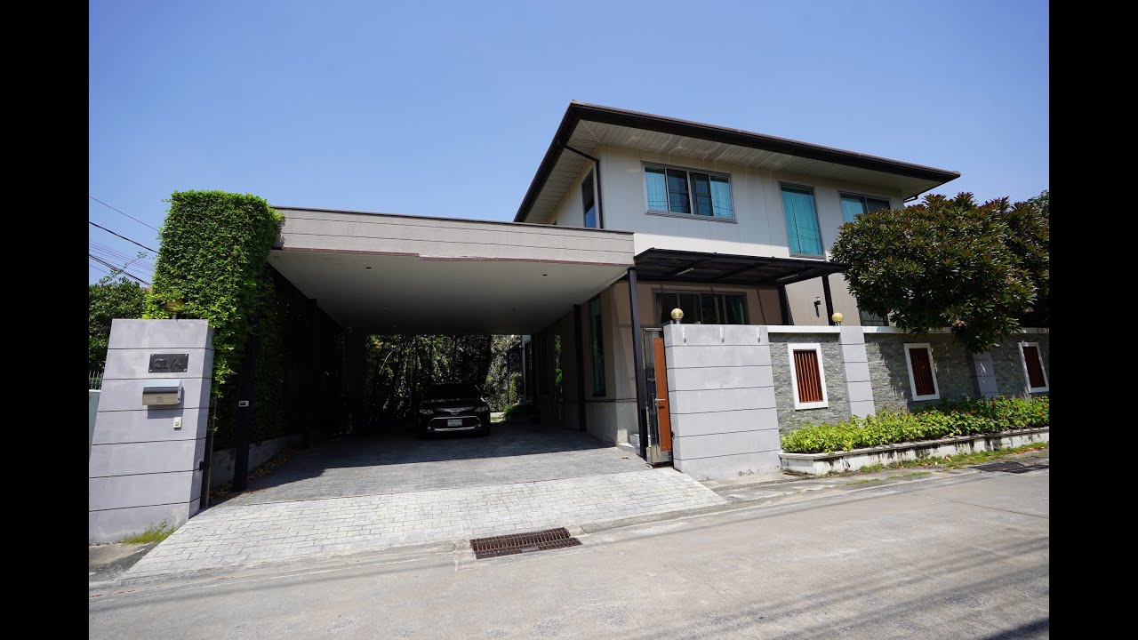 ขายบ้านเดี่ยว 2 ชั้นโซนเลียบด่วนเอกมัยรามอินทรา ขนาด 93 ตร.วา สร้างโดยนวัตกรรม SCG ราคา18ล้านบาท