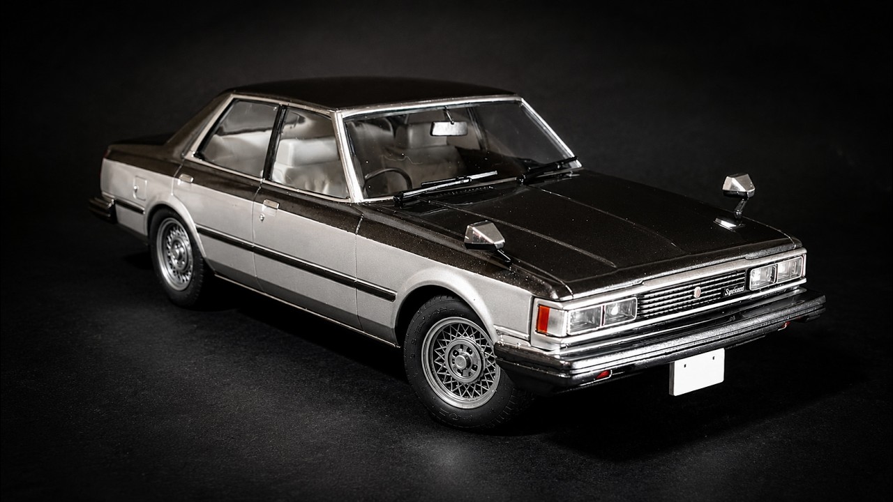 マイクロエース 1/24 51クレスタ 完成品 unboxing fullbuild MICROACE 1/24 GX51 CRESTA SUPERLUCENT Scale Car