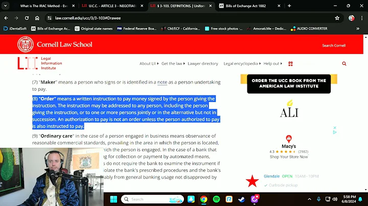A Journey Through UCC 3 - Part 1 (Covering UCC 3-1XX) - Brandon Joe Williams (See Description Note)