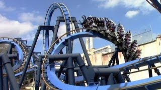 There are a dozen of these b&m (bolliger & mabillard) invert coaster
clones and seven them called batman the ride (or la fuga in spanish).
all ...