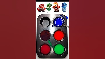 Anger+Disgust+Anger2+Sadness=Fear🤯 #colormixing #satisfying #asmr