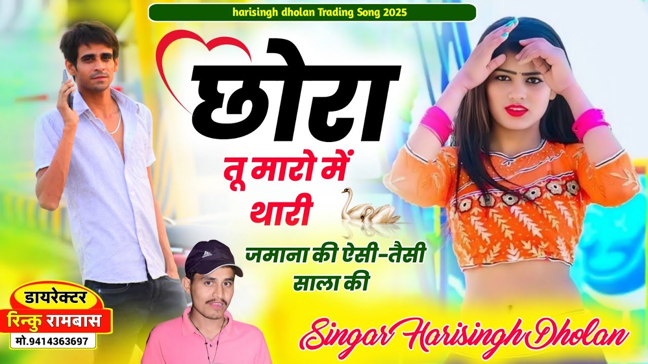 #Love_Story_song || छोरा तू मारो मे थारी जमाना की ऐसी-तैसी साला की ॥ #Harisingh_dholan trending Song