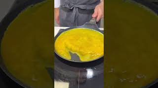 Ham And Stracchino Cheese Omelette #Shorts #Asmr #Recipe