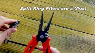 EASIEST way to replace treble hooks to inline single hooks for saltwater swimbait.