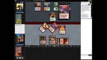 Magic the Gathering Online - Standard Commentary - Temur vs RB Aggro