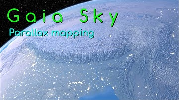 Gaia Sky 2.2.0-RC6 - Parallax mapping