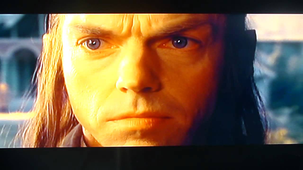 Lord of the Rings Elrond lost faith in Man YouTube