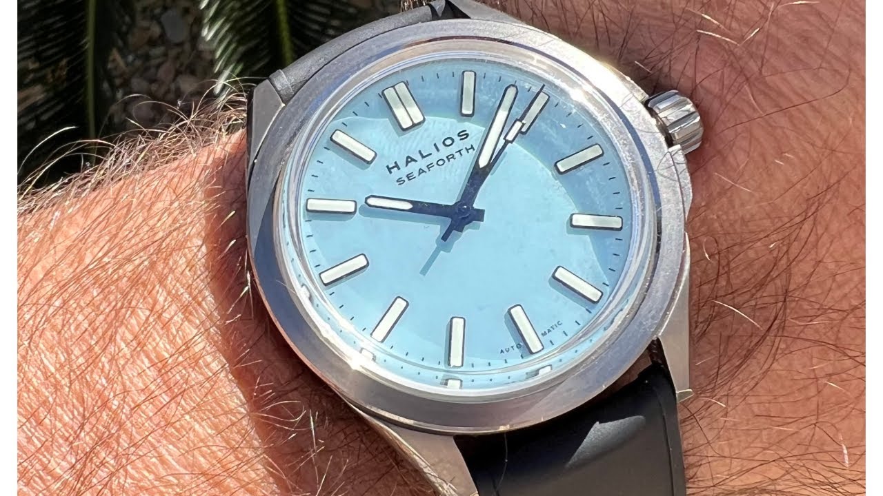 The Rolex of Microbrands ? Halios Seaforth IV Titanium - YouTube