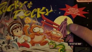 Pocky & Rocky (SNES) UNBOXING AND REVIEW