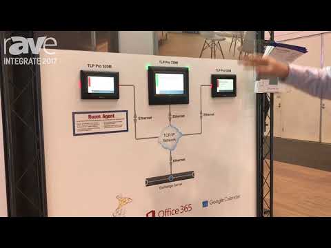 Integrate 2017: Extron Features Its Room Agent Room Scheduling Software