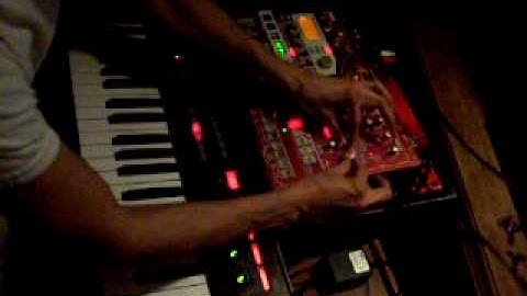 Korg R3 and Electribe ESX by Omar Andre-  Video 1/6