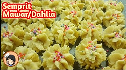 Resep KUE SEMPRIT MAWAR/DAHLIA  renyah,lembut,lumer dimulut - Durasi: 8.06. 