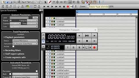 Composing Music for Uzebox using Rosegarden