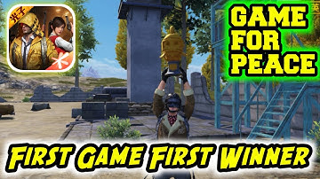 GAME FOR PEACE (PUBG MOBILE China) Gameplay Android/iOS