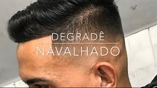 DEGRADÊ  PASSO A PASSO NAVALHADO TUTORIAL FÁCIL 