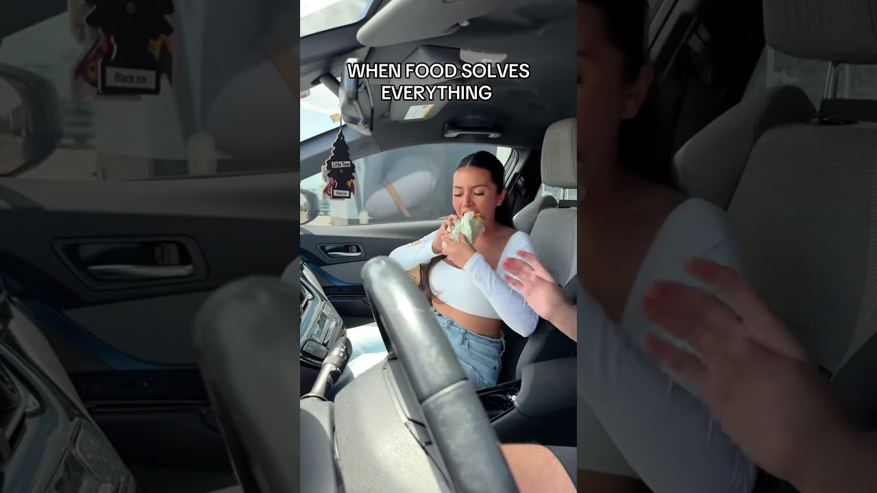 Food always fixes angry girls attitude 🥰