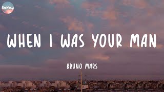 Bruno Mars - When I Was Your Man (Lyrics) | Ellie Goulding, John Legend,...