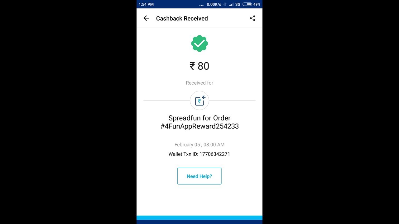 Free Paytm cash with 4Fun apps || new earning apps || earn free Paytm cash || in Hindi