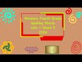 Wonders Fourth Grade Spelling Quiz