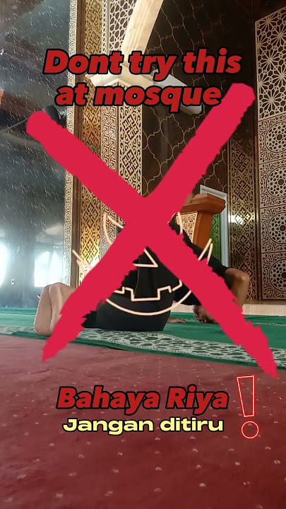 Beribadah mau dipuji | Stop Riya #shorts #hadits #sunnah #sholat #narsist #donttryathome #dosakecil