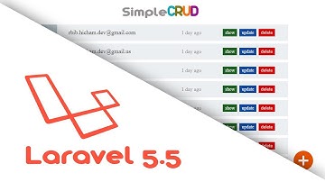 Laravel 5.5 simpleCRUD demo