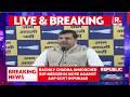 AAP PC LIVE: Sanjay Singh Alleges 'Fake Cases Were Registered Against Our Candidates'