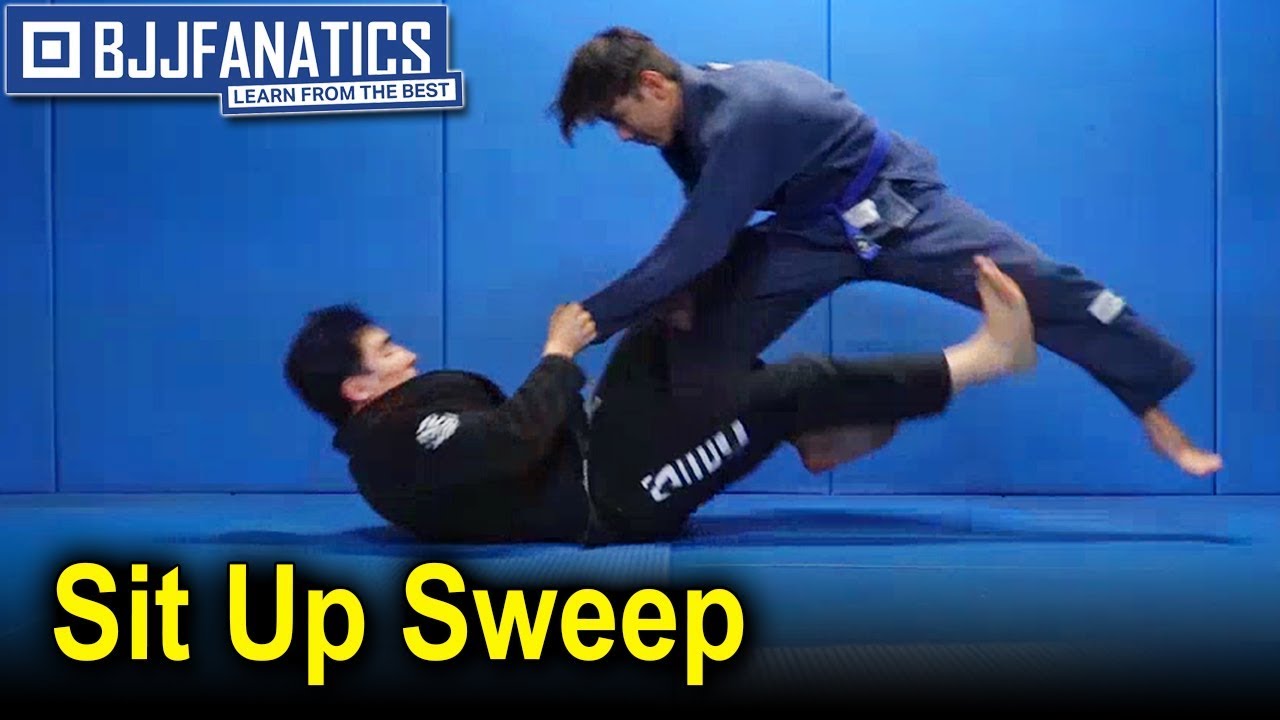 Sit Up Sweep Jiu Jitsu Training YouTube