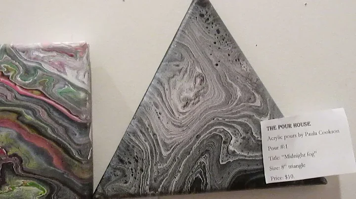 Paula Cookson's Hand Poured Art at The Lupine Cott...