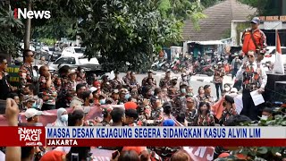 Laskar Merah Putih Demo di Kejagung, Desak Segera Sidangkan Kasus Alvin Lim #iNewsPagi 17/06