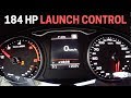 Audi A3 Quattro 2.0 TDI 184 HP 8V LAUNCH CONTROL | 0-100 km/h ACCELERATION