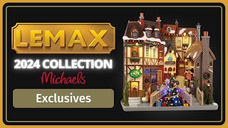 These are the NEW Lemax 2024 Michaels Exclusives! (Christmas & Spooky Town)