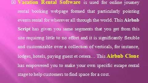 Airbnb Clone - Vacation Rental Software - Airbnb Script