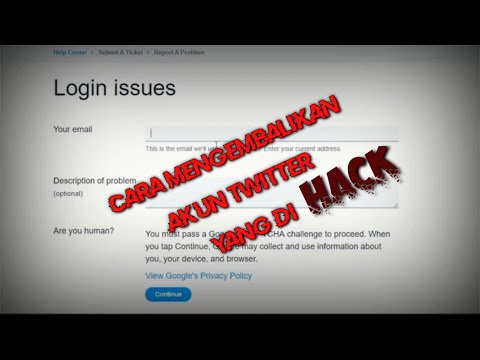 CARA MENGEMBALIKAN AKUN TWITTER YANG TERKENA HACK