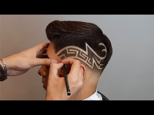 Freestyle em V - Passo a Passo - Corte de cabelo masculino