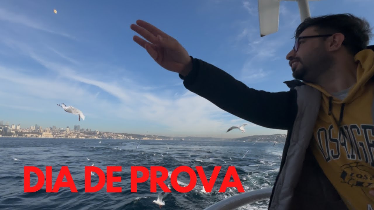 Acompanhei meu marido nas provas 