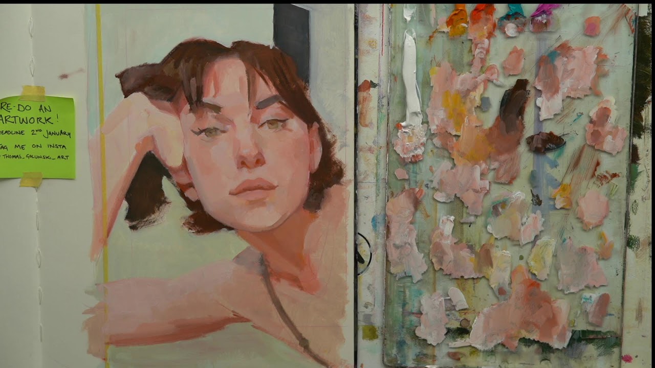 Last Paint Prompt of the Year! - Re do of a Re do - part 2 !