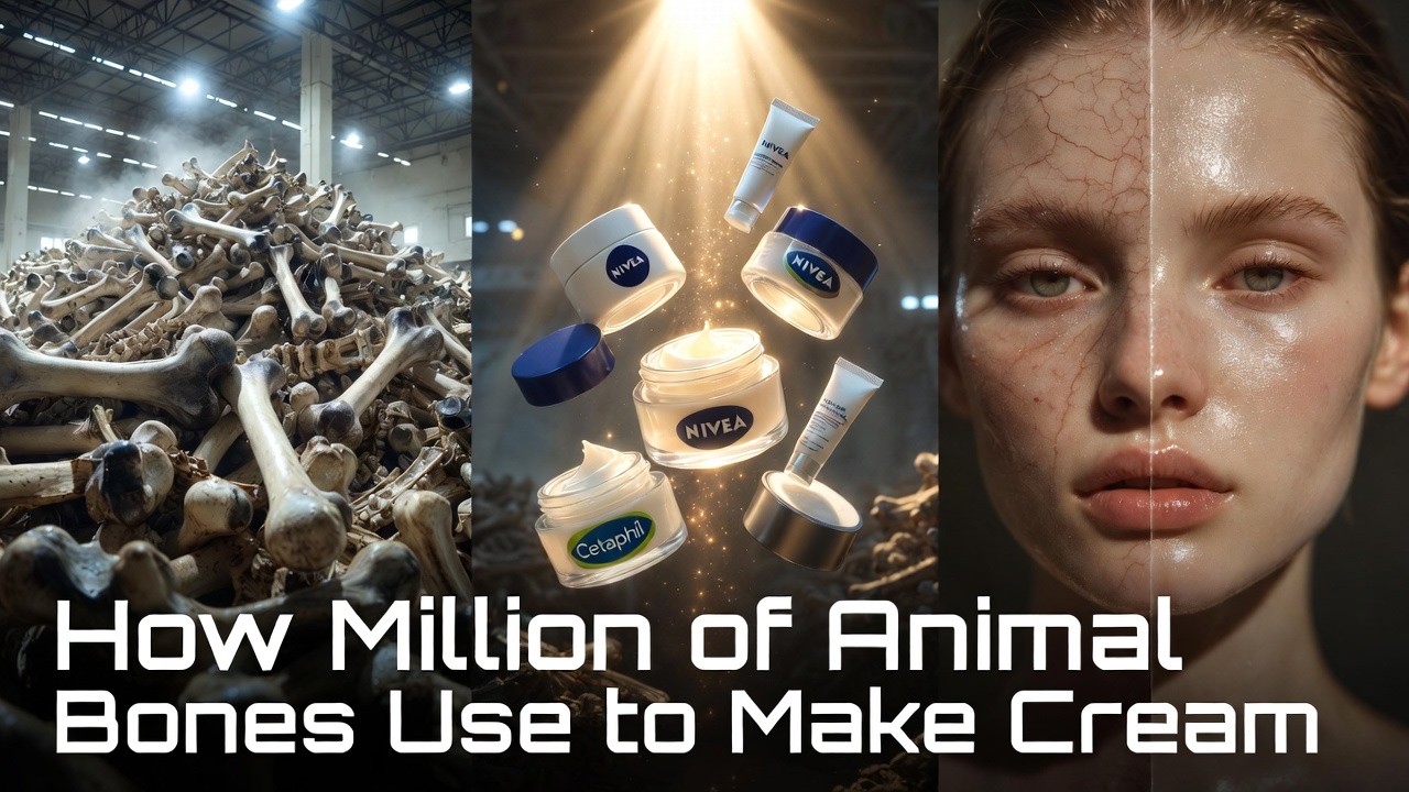 Inside the Factory: How Millions of Animal Bones Become Cream Products |  Processing Documentary
